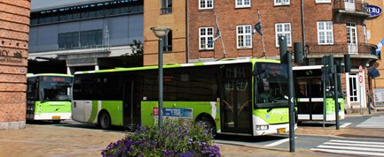 Busser flytter til Dannebrogsgade fra fredag morgen og hele weekenden