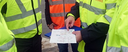 Højstrupvej bliver spærret ved Rismarksvej
