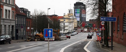 70 nye P-pladser klar til julehandlen i Albanigade