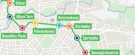 Historiedetektiv afslører: Letbanens stationer har byttet navn