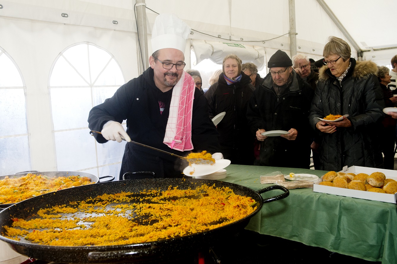Paella til Åben Byggeplads