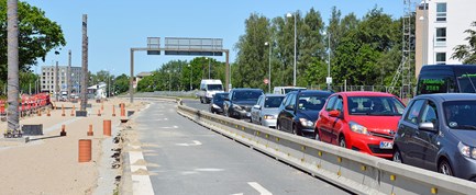 Før og nu-billeder: Se hvordan letbanen er ved at forandre Odense