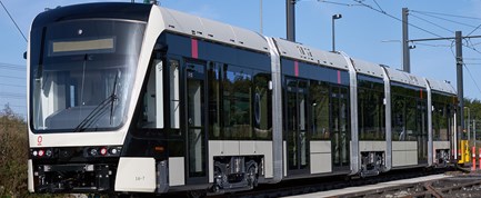 Sidste letbanetog er kommet til Odense