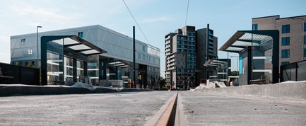 Innovativ bydel og letbane opføres i tæt parløb