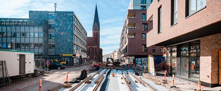 VIDEO: Bymidtens mange byggeprojekter kræver et stort koordineringsarbejde