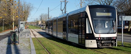 Klar til testkørsel på hele letbanestrækningen