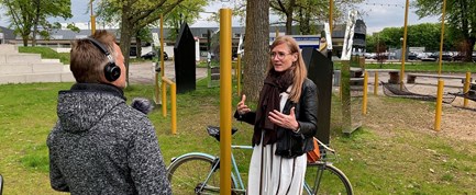 Byen & Banen: Ny podcast-serie – Kom på guidet gåtur langs letbanen